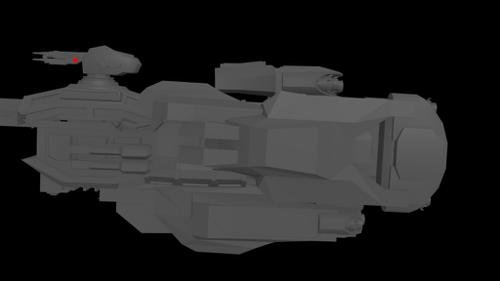 Rugged Spaceship