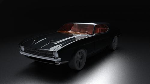 1971 mustang coupe Cycles