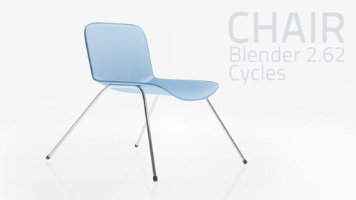 chair - basic plastic + metal