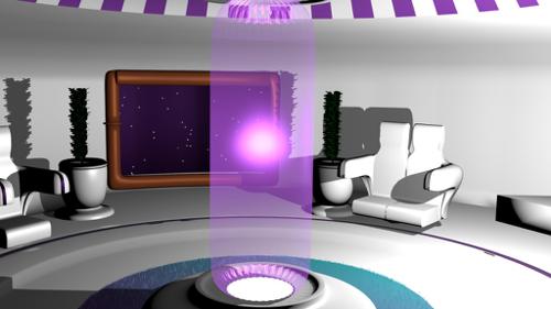 Steampunk Spaceship Interior
