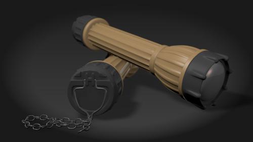 High poly flash light