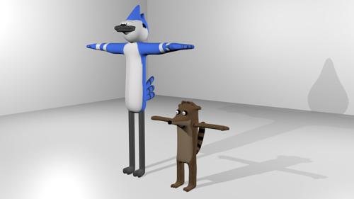 modecai and rigby