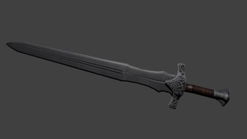 Steel sword