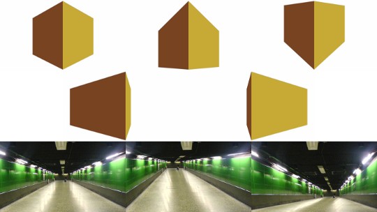 change perspective point with shape keys