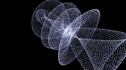 particles fountain