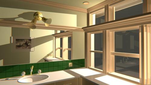 Bathroom interior