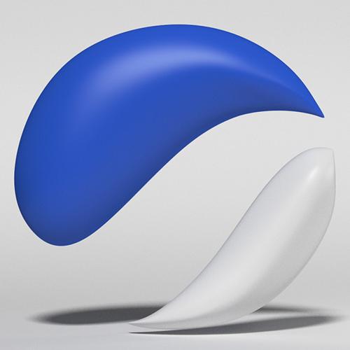 Blue-white Logo