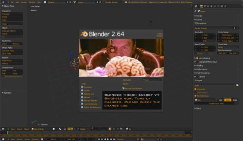Blender Theme: Energy v7