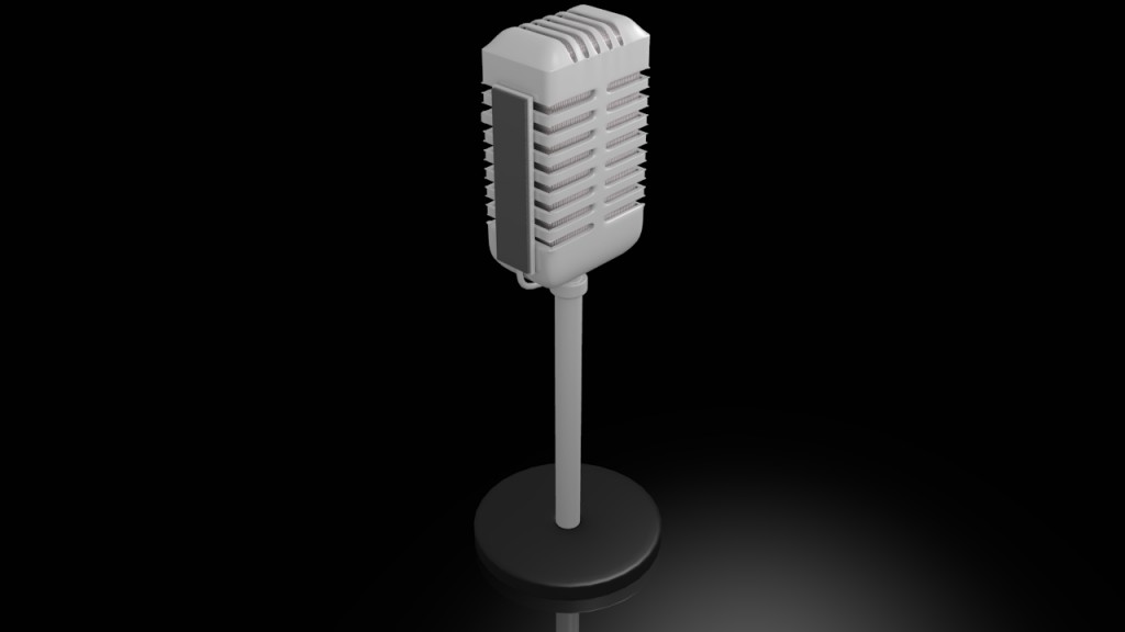 microphone radio booth