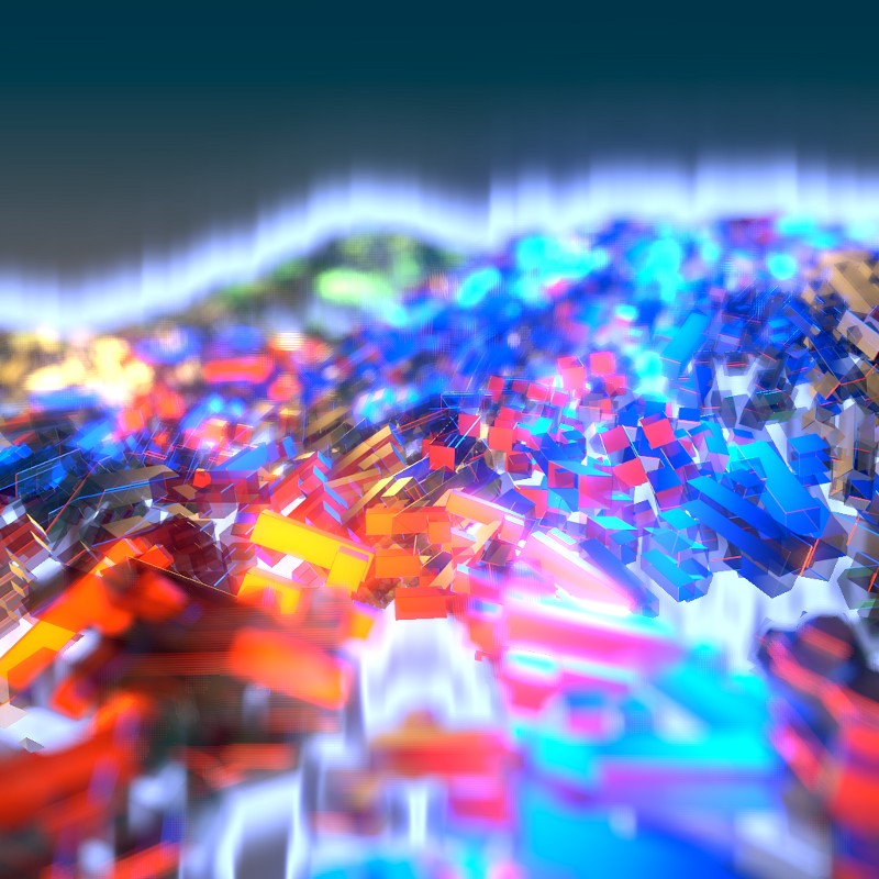 Abstract Micro Landscape
