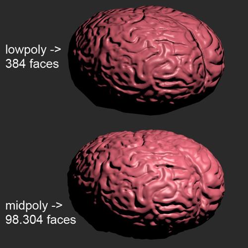 Lowpoly Brain