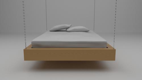 Oak bed