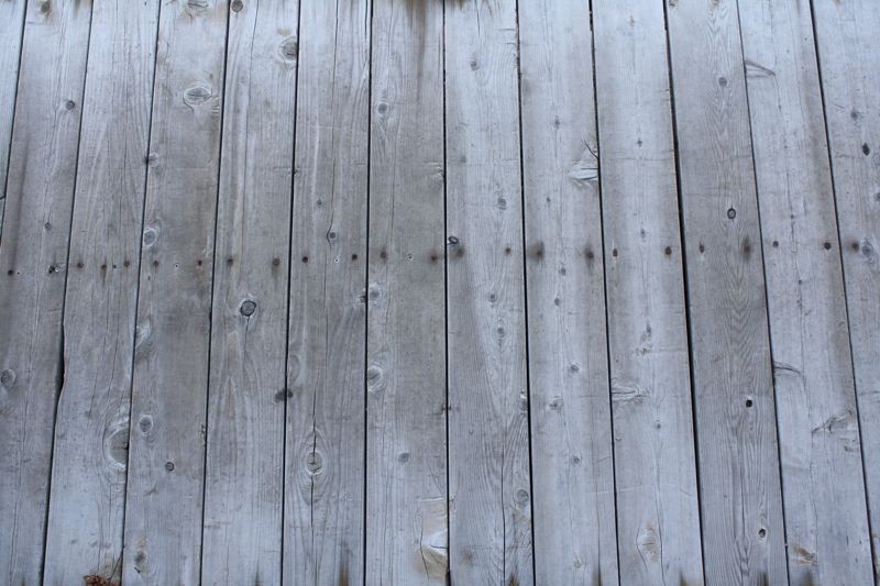 Distressed Wood Decking