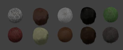 Hair/Fur Library