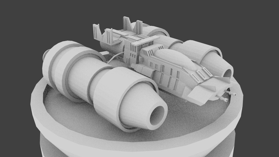 Junkyard Spaceship