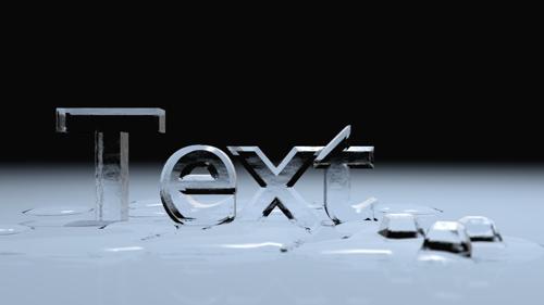 Ice Text