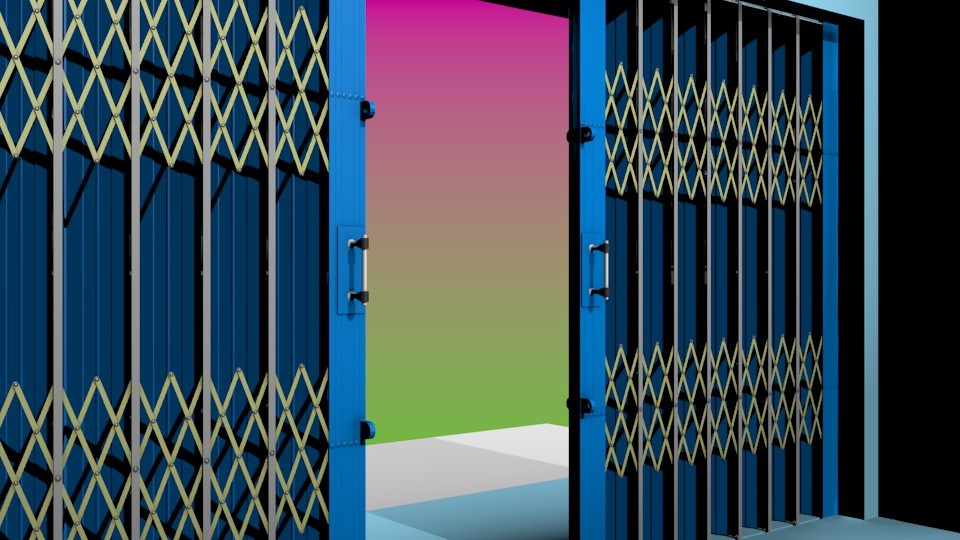 Folding Gate
