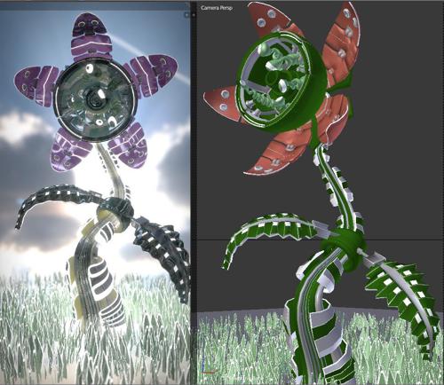 Cyber Flower
