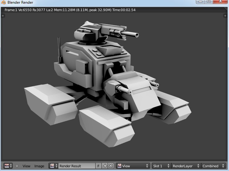 Sci-fi Light tank