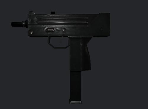 Low poly uzi from my game