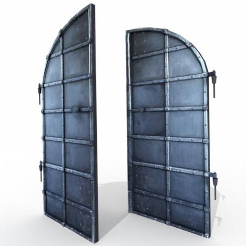 Old Basement Door
