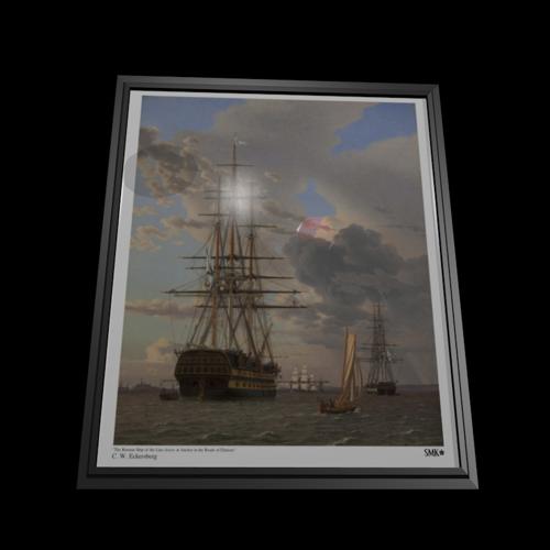 Art Print Prop for Anya s Office for  Lunatics