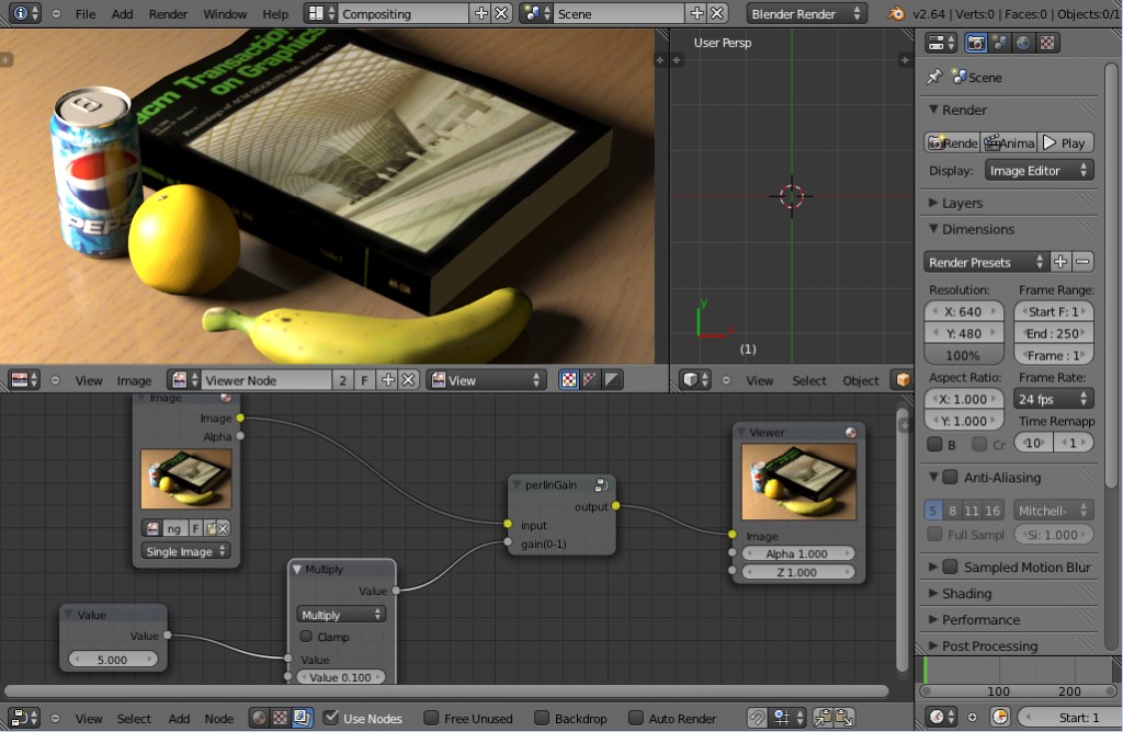 Perlin Gain  Composite Node Group