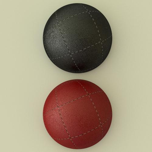Easy stitched leather material for cycles
