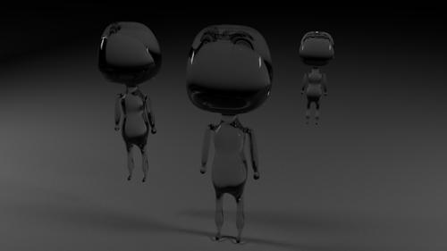 glass men in cycles