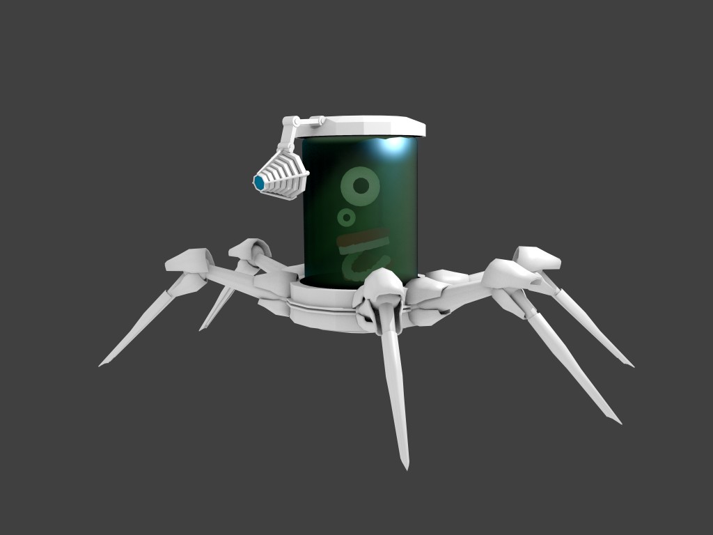 Spide  mech jar-head spider