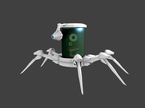 Spide  mech jar-head spider