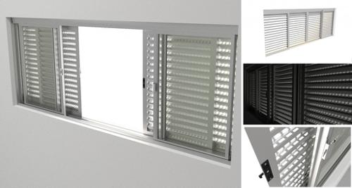 Aluminium window