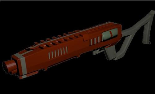 laser rifle