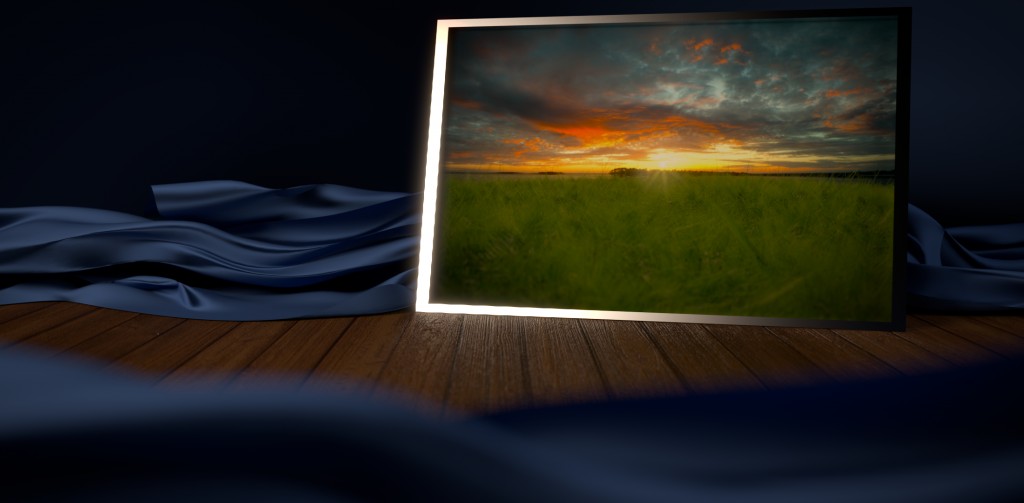 -Photorealistic Picture Frame-