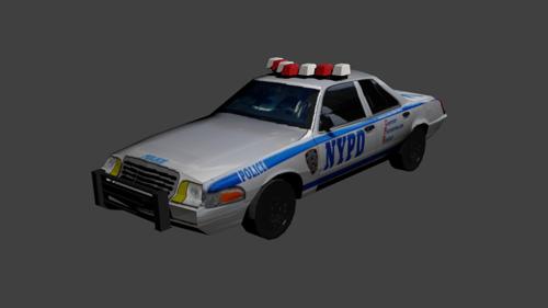 N.Y.P.D Squad car