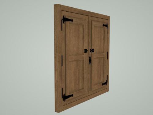 Window of wood
