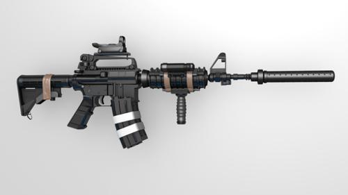 M A1- Very High Poly Model