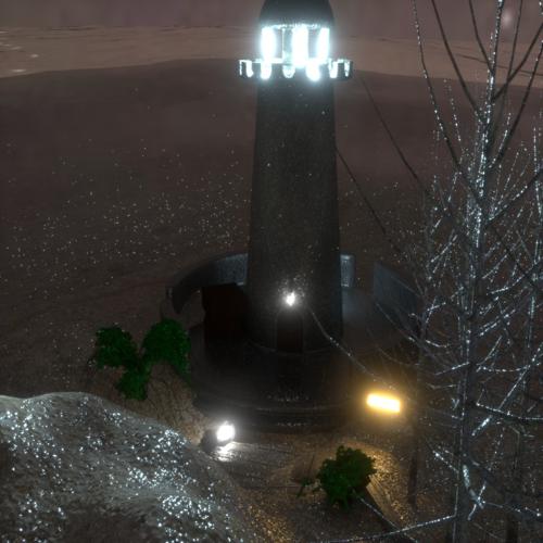 Lighthouse Scene