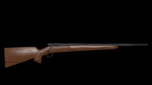 Hunting Rifle LowPoly