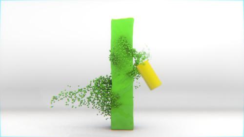 Dynamic Paint + Particles