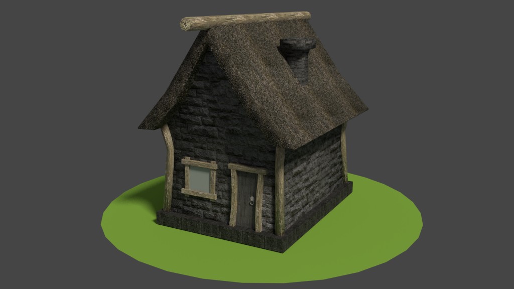 Realistic Cartoon House