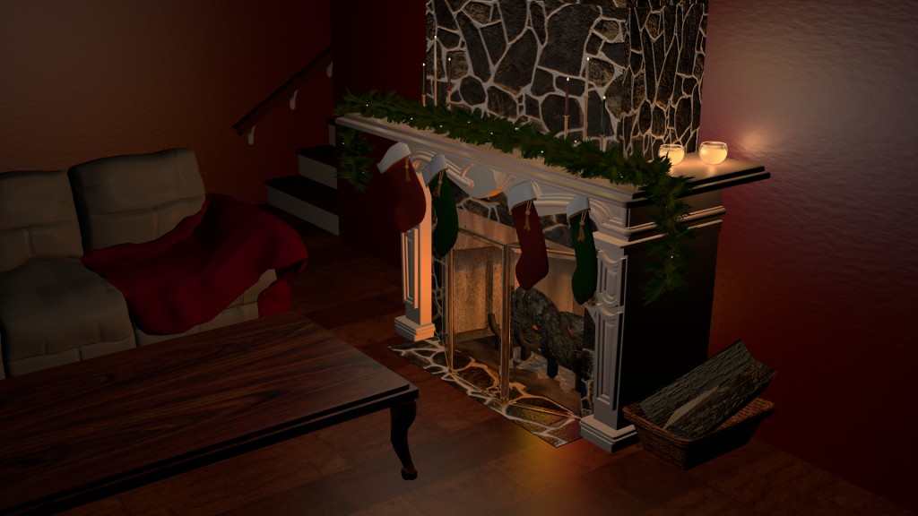 Christmas Fireplace