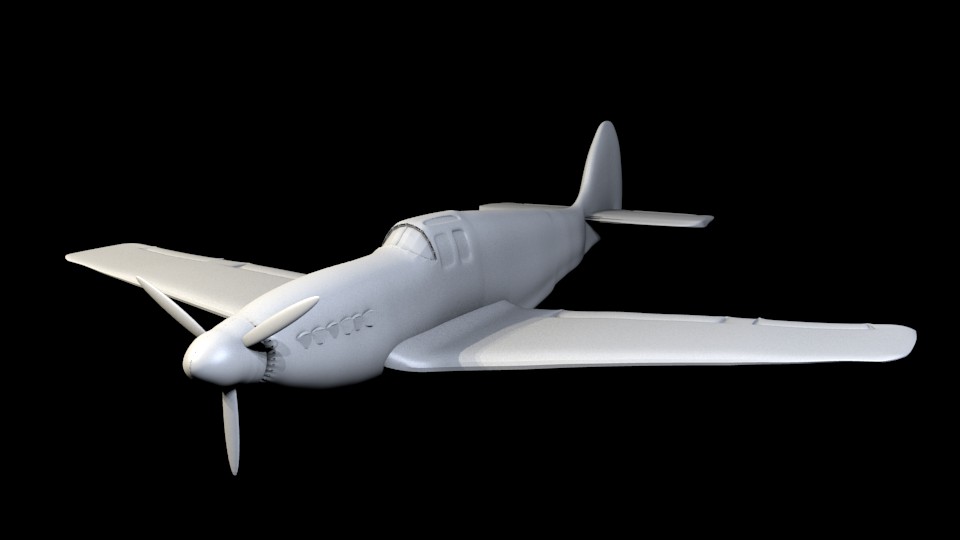 P-51B Basemesh Model