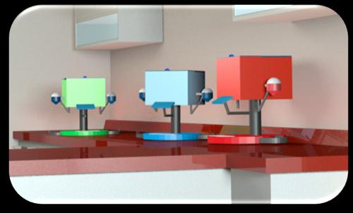 Coffee and Tea machine concept