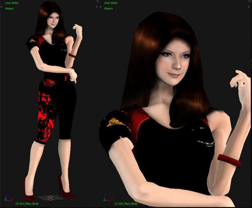 CuteLady FullRig