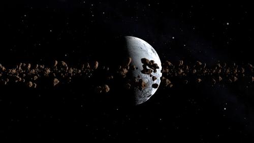 planet with asteroid belt