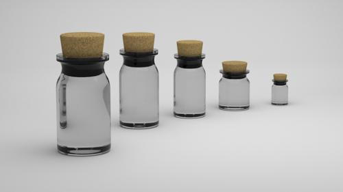 Potion bottles