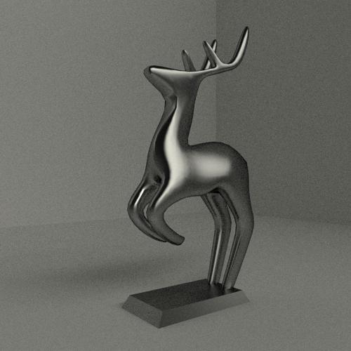 Reindeer Figurine