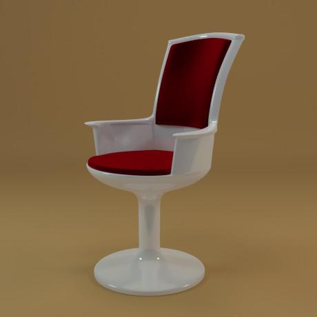 Plastic armchair