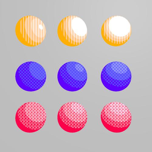 30 Dithering/Halftone Textures Library + Node Setup